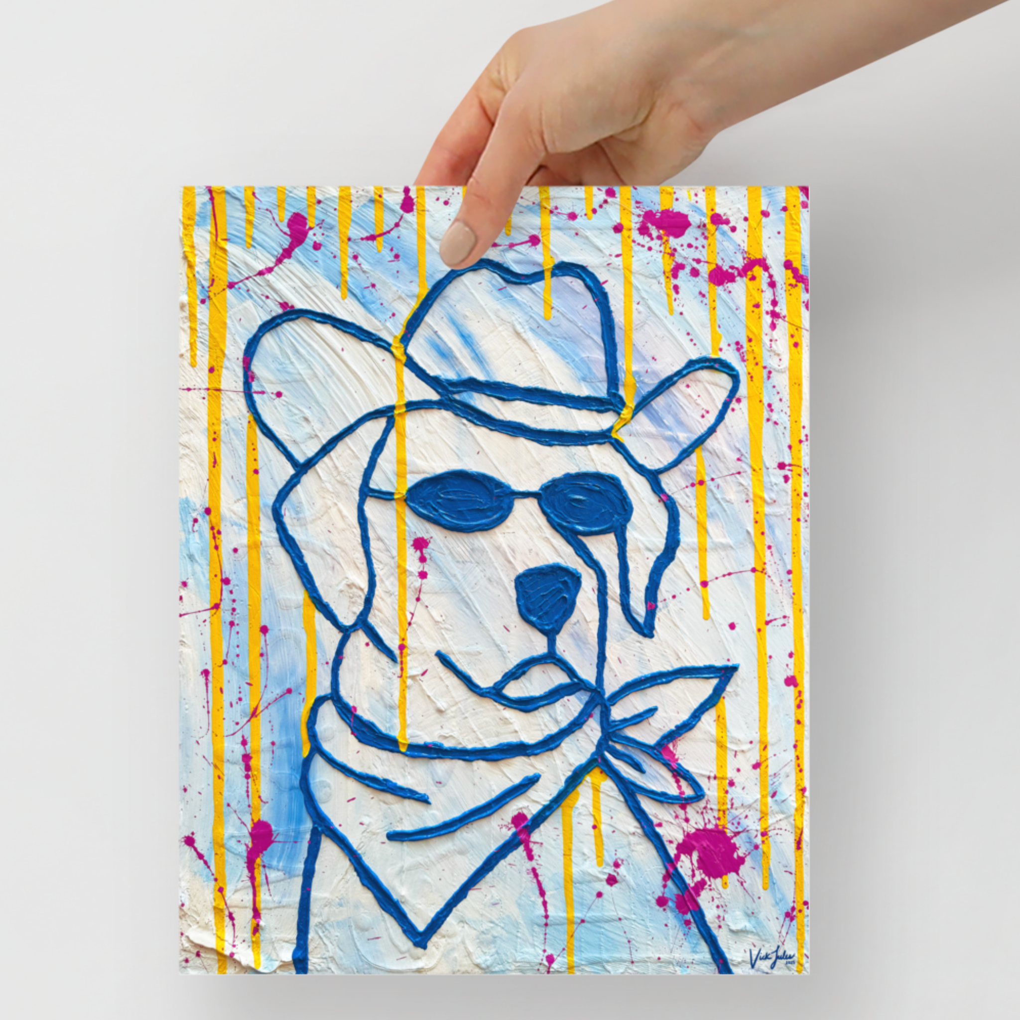 "Cowboy Doggo" Art Print 🐶