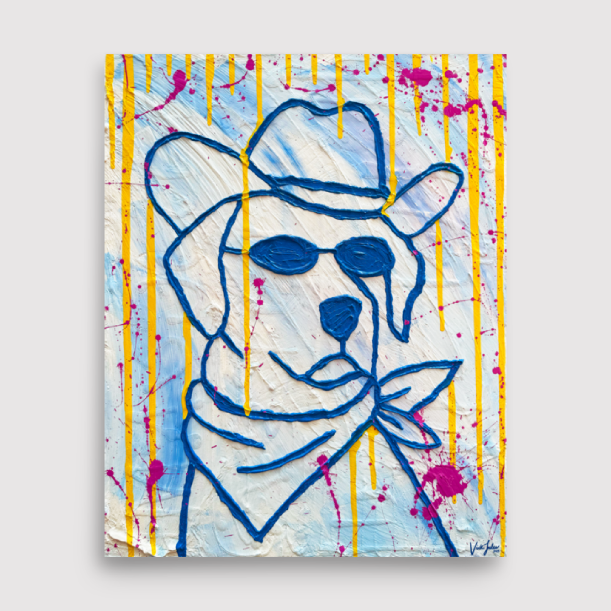 "Cowboy Doggo" Art Print 🐶