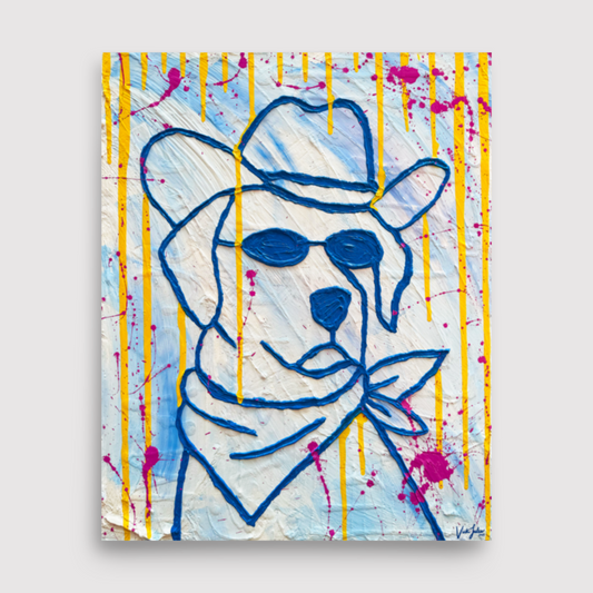 "Cowboy Doggo" Art Print 🐶